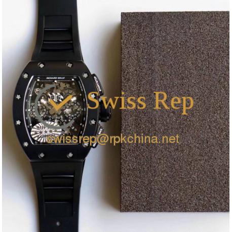 RM011 Felipe Massa Chrono Limited Edition KVF Ceramic Skeleton Dial 7750
