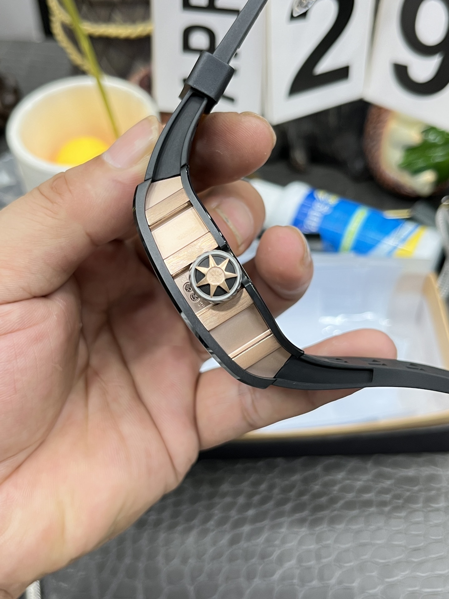 Replica Richard Mille RM47 Tourbillon Watch Design with Japanese Maple Leaf Motif
