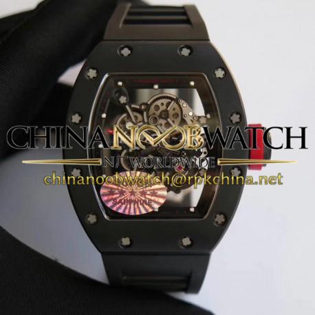 RM055 KVF V2 Ceramic Black Dial M8215