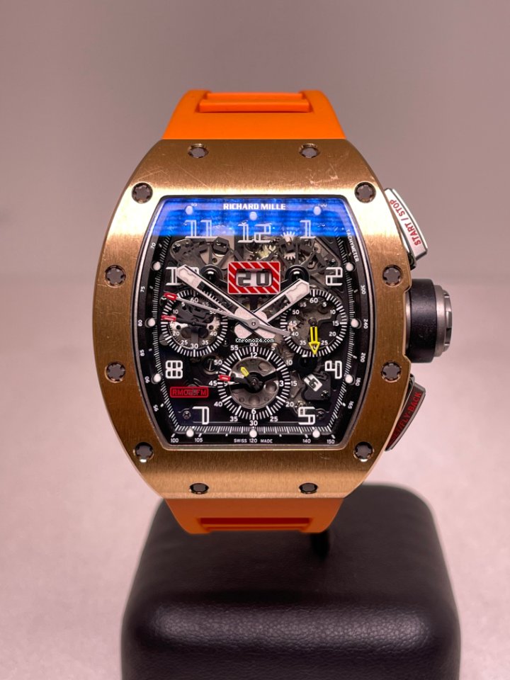 Richard Mille Rm11 Rose Titanium Felipe Massa Chrono