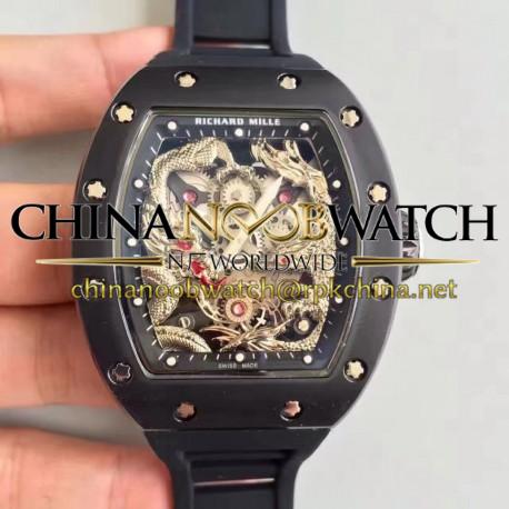RM57-01 Jackie Chan PVD Silver Dial Dial M9015
