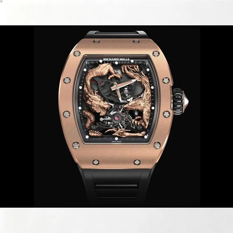 Richard Mille RM 57-01 Jackie Chan Tourbillon Dragon Phoenix Super Clone