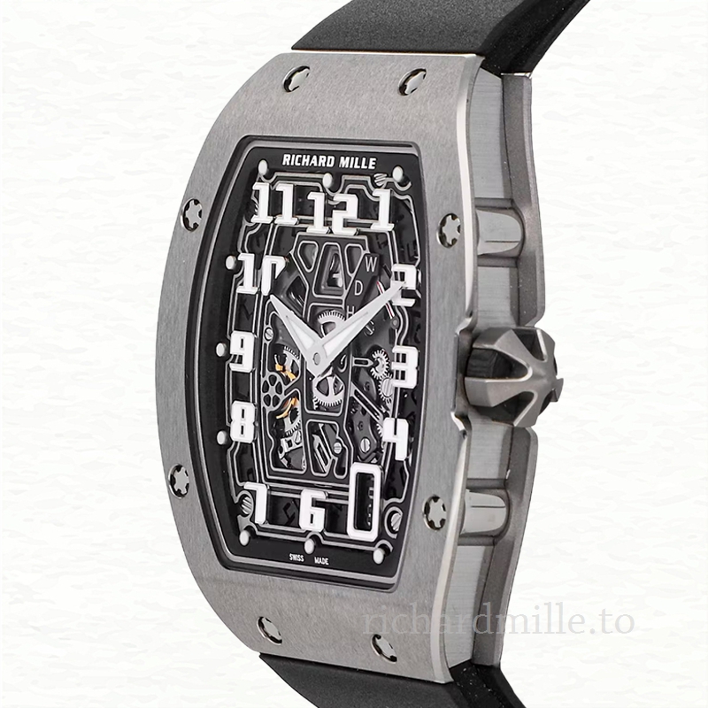 Richard Mille RM 67-01 Black Dial Men’s Rubber Band Automatic