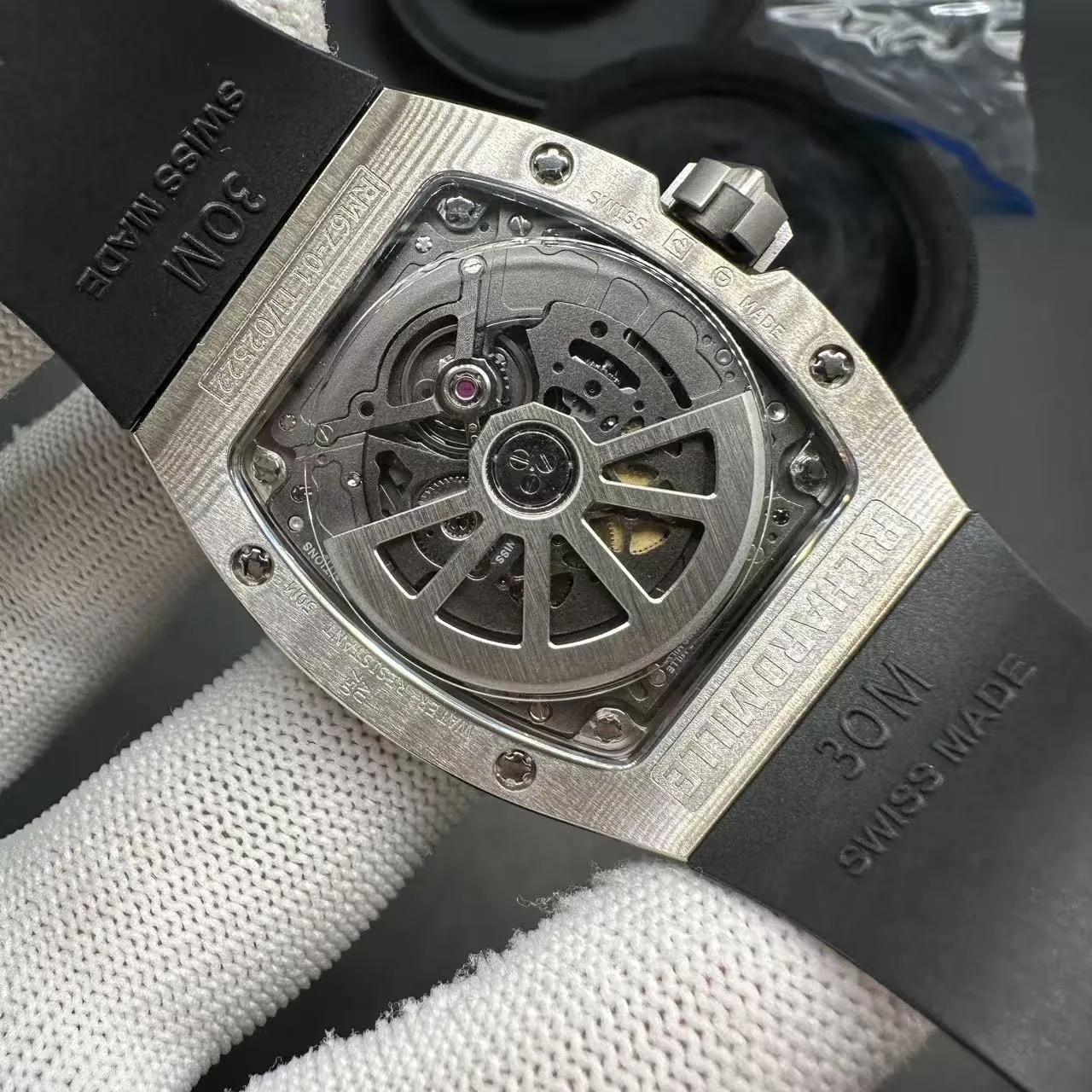 RICHARD MILLE RM 67-01 Extra Flat Super Clone Replica – Grade 5 Titanium