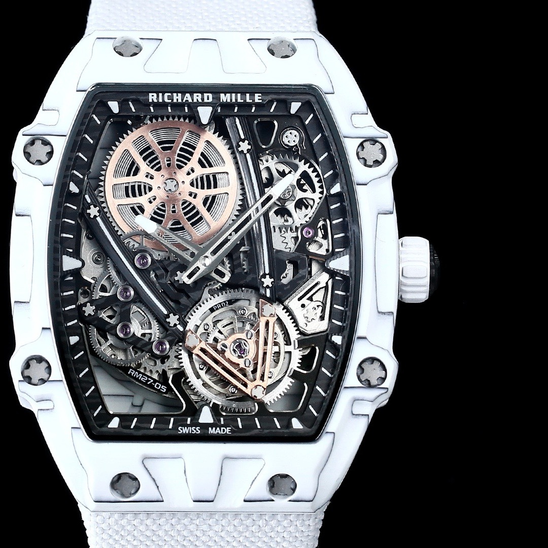 Richard Mille RM 27-05 Rafael Nadal Flying Tourbillon Super Clone Carbon TPT Ultra Light