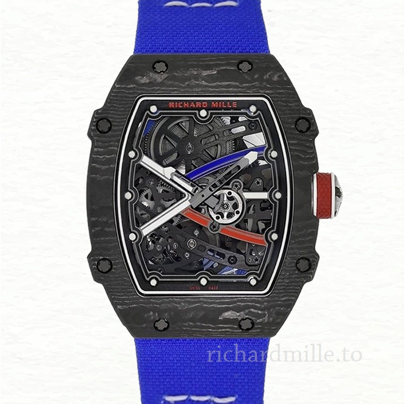 Richard Mille RM 67-02 Transparent Dial Men’s Strap Watch