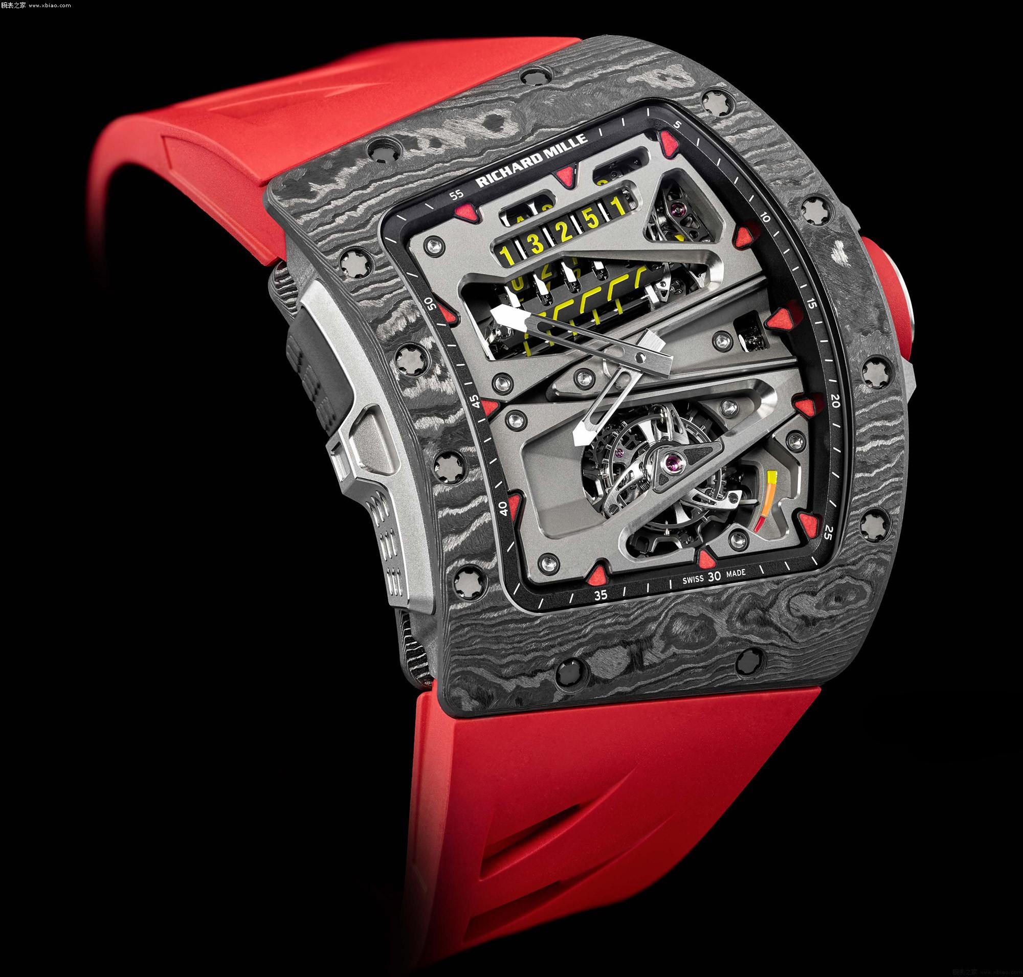 RM 70-01 Alain Prost Tourbillon Replica - Carbon TPT Super Clone Richard Mille Watch