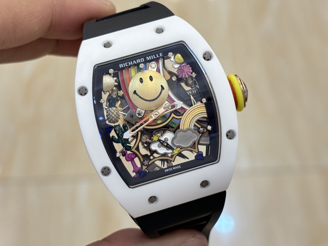 Richard Mille RM 88 Smiley V2 Super Clone Replica Swiss Automatic Movement