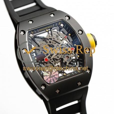 RM35 Americas ZF Ceramic Black Dial NH05A