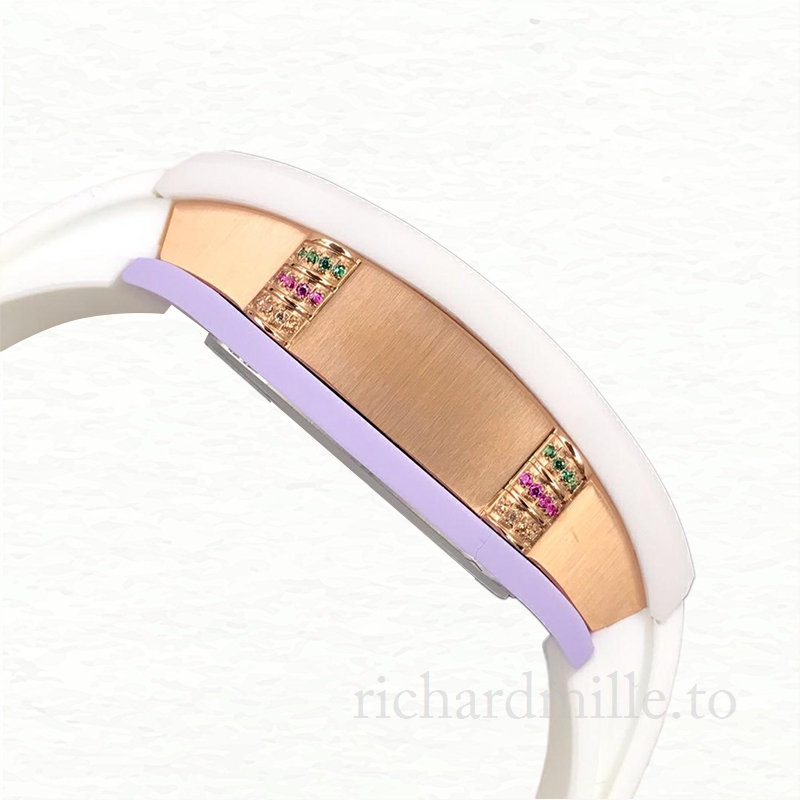Richard Mille RM07-03 Ladies Automatic Candy Dial Ceramics Bezel