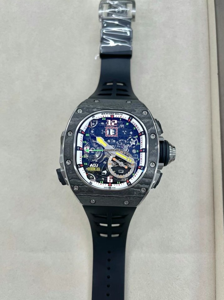 Richard Mille RM62-01 Manual Winding Tourbillon vibrating alarm ACJ (New Full Set
