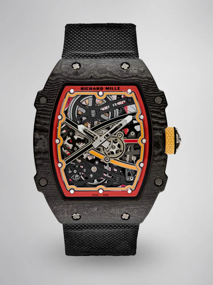 UMI RM67-02 Carbon Fiber 7.8mm Ultra-Thin 1:1 Super Clone Mechanical Watch Integrated Movement