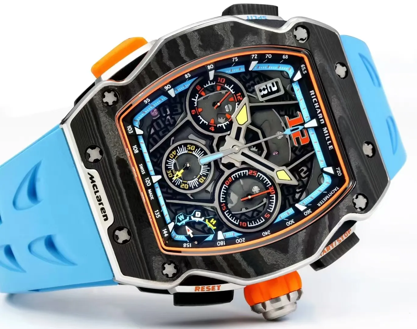 Replica Richard Mille RM 65-01 McLaren W1 Automatic Chronograph Super Clone Watch