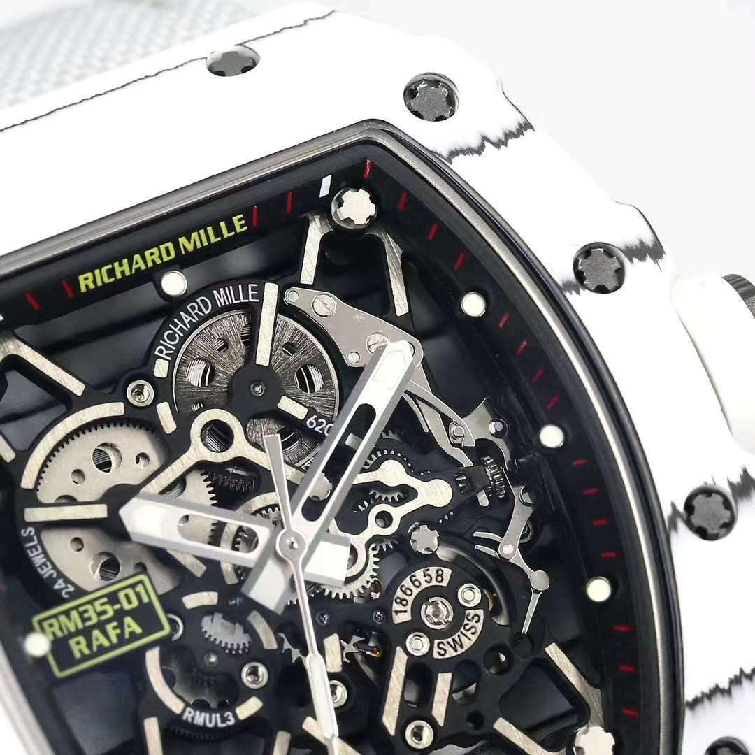 Richard Mille RM35-01 Rafael Nadal Replica Super Clone – NTPT Carbon Swiss Movement Best Quality