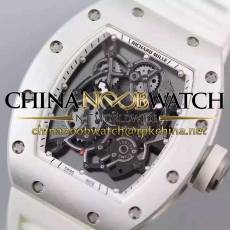 RM035 White PVD White Dial M9015