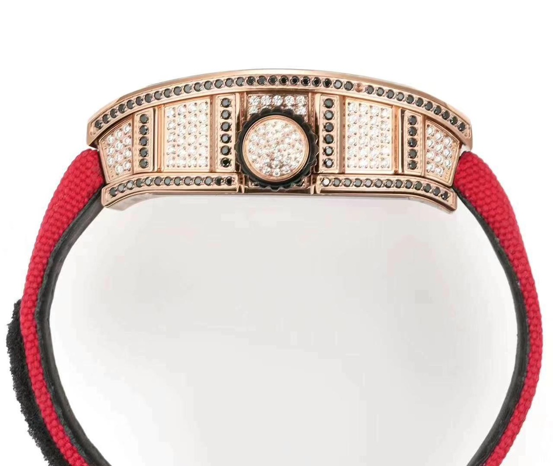Replica RICHARD MILLE RM S10 Koi Tourbillon Watch with Rose Gold Case