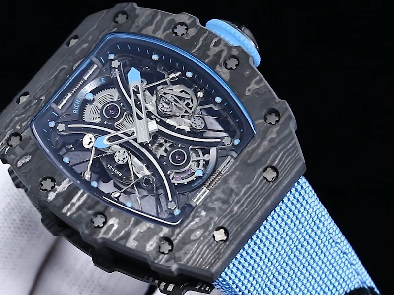 Richard Mille RM 53-01 Replica Tourbillon Pablo Mac Donough Watch – Swiss Precision & Carbon Fiber Case