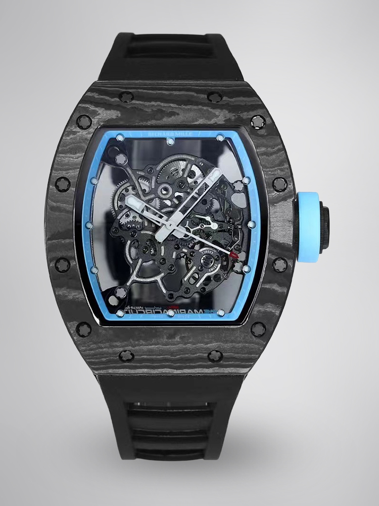 Replica Richard Mille RM 055 Watch – Lightweight NTPT Carbon, Swiss Craftsmanship