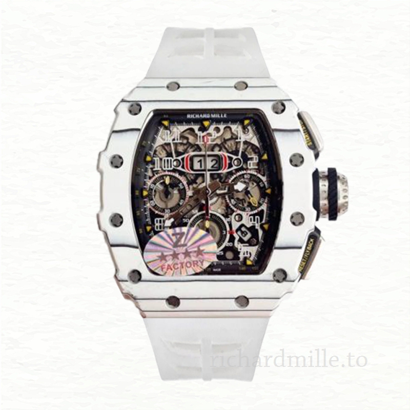 Richard Mille RM 11-03 Rubber Band Transparent Dial Men’s Automatic Watch