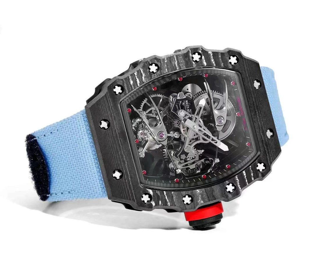 High-End Richard Mille RM 27-02 Replica | Swiss Tourbillon Movement | Best Carbon Fiber Skeleton Watch