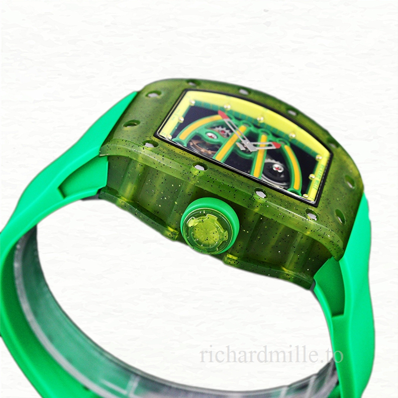 Richard Mille RM 56-01 Automatic Men Transparent Dial Watch