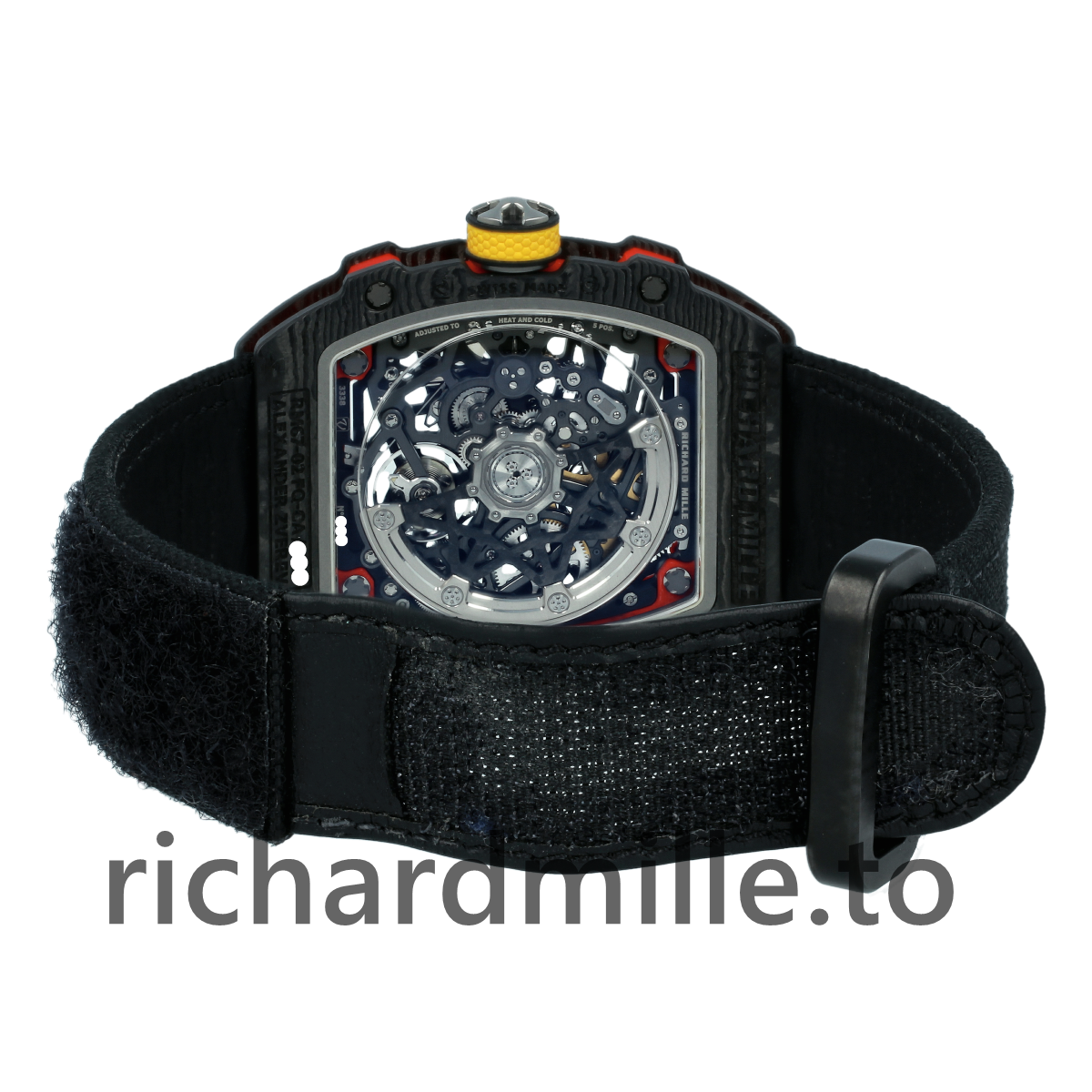Richard Mille RM67-02 FQ-CA TPT Skeletonized Dial Watch