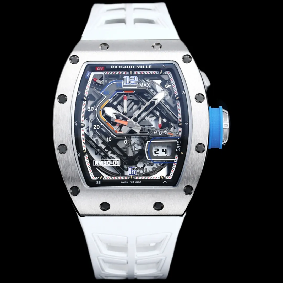 Richard Mille RM30-01 Titanium Automatic Skeleton Watch 40x50x16mm Replica Watch