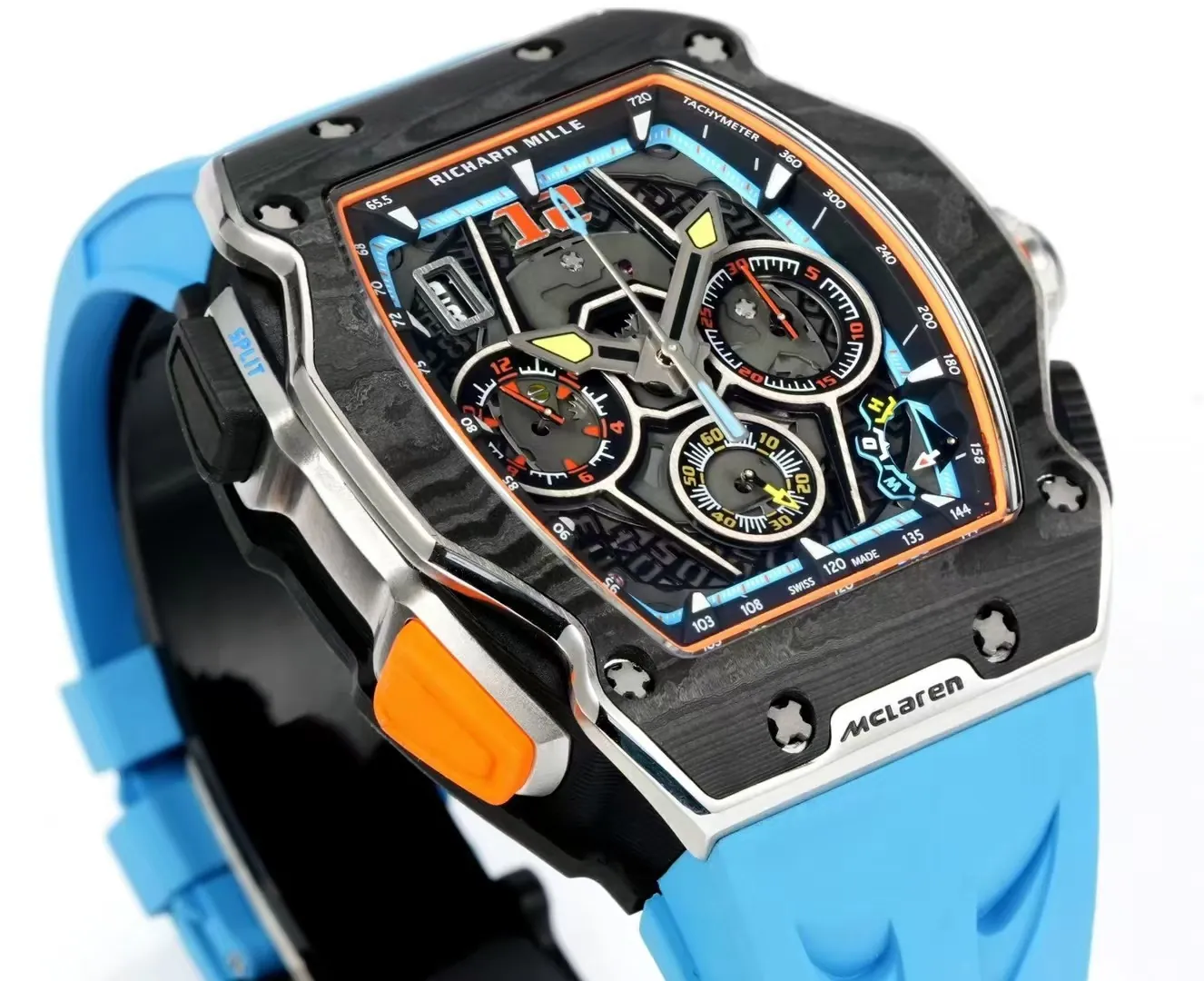 Replica Richard Mille RM 65-01 McLaren W1 Automatic Chronograph Super Clone Watch