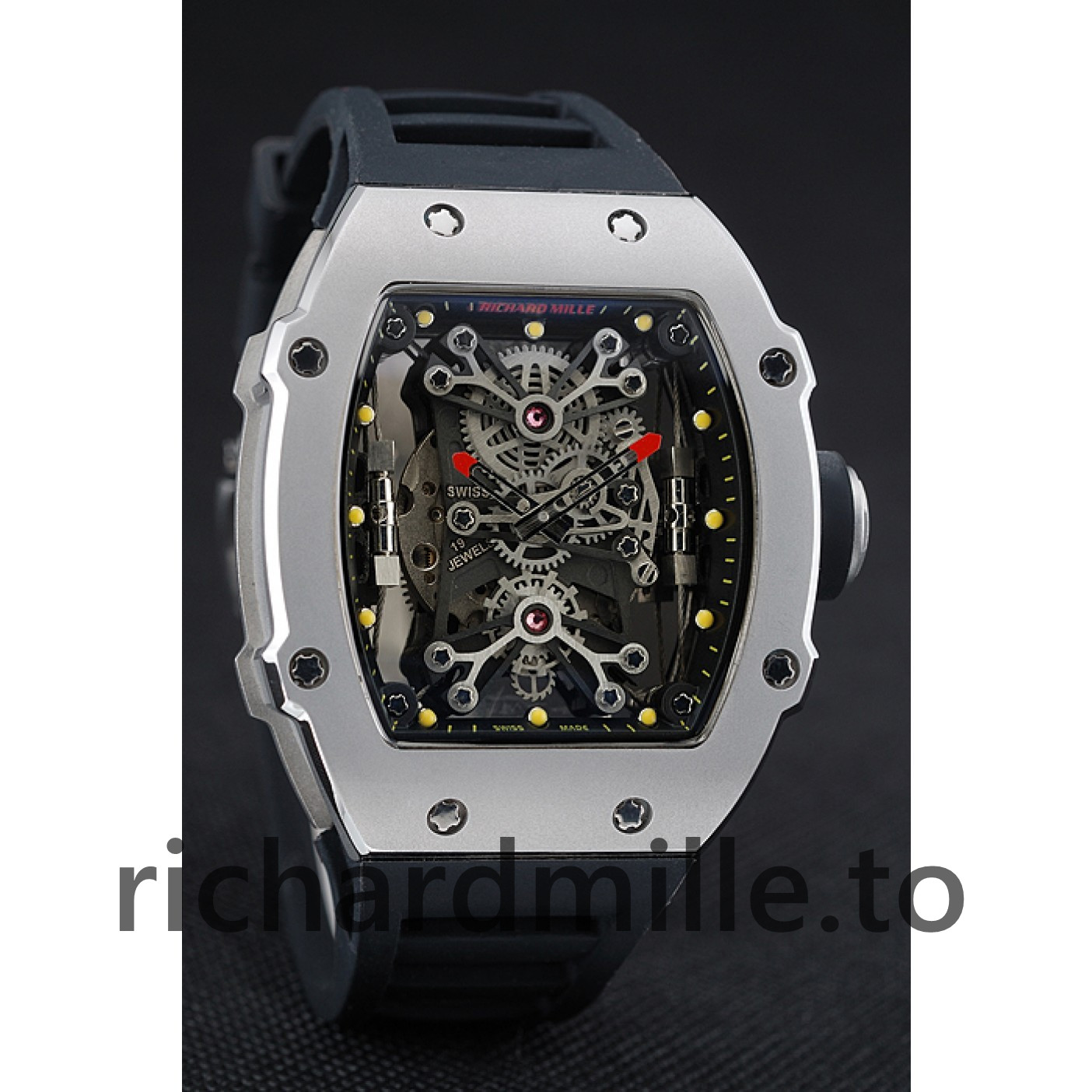 Richard Mille RM 27-01 1454254 Rubber Black Band Watch