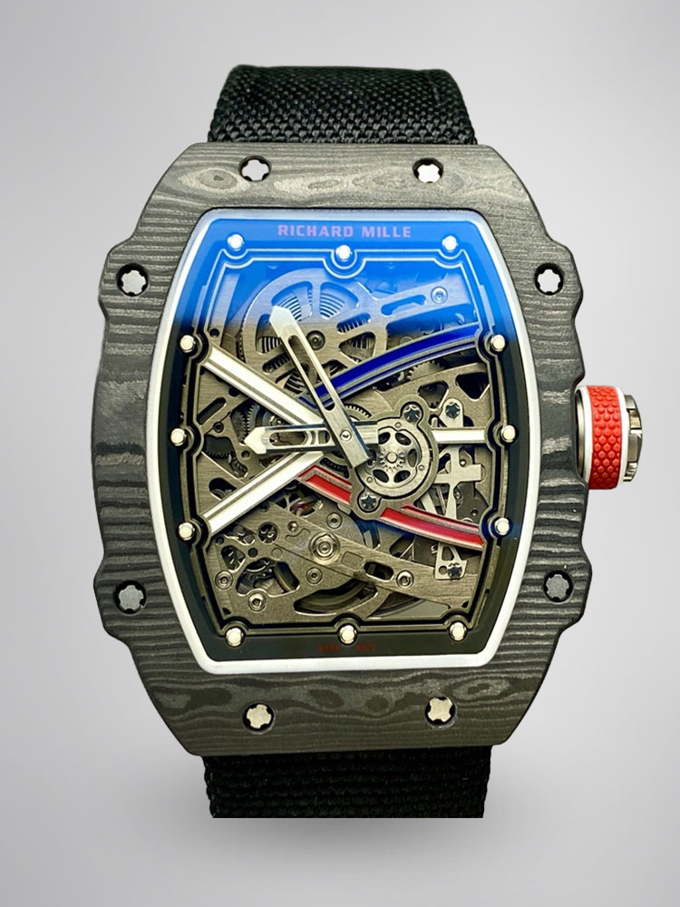Best Richard Mille RM67-02 V4 47mm Replica Watch with Skeleton Dial - Quality