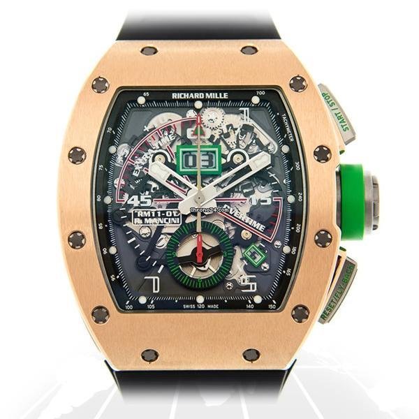 Richard Mille RM11-01 Roberto Mancini Automatic Flyback Chronograph RM11-01 RG