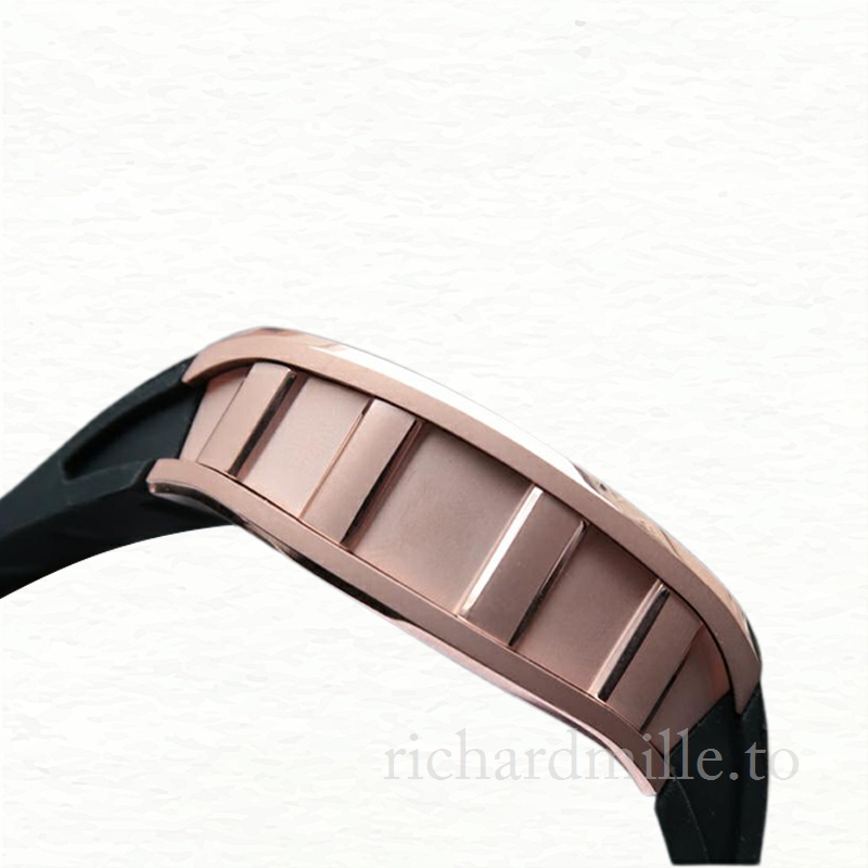 Richard Mille RM57-01 Mechanical Men Gold Dragon and Phoenix Dial Stainless Steel