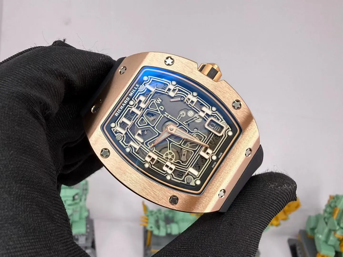Richard Mille RM 67-01 Ultra Thin 7.75mm Titanium Skeleton Watch