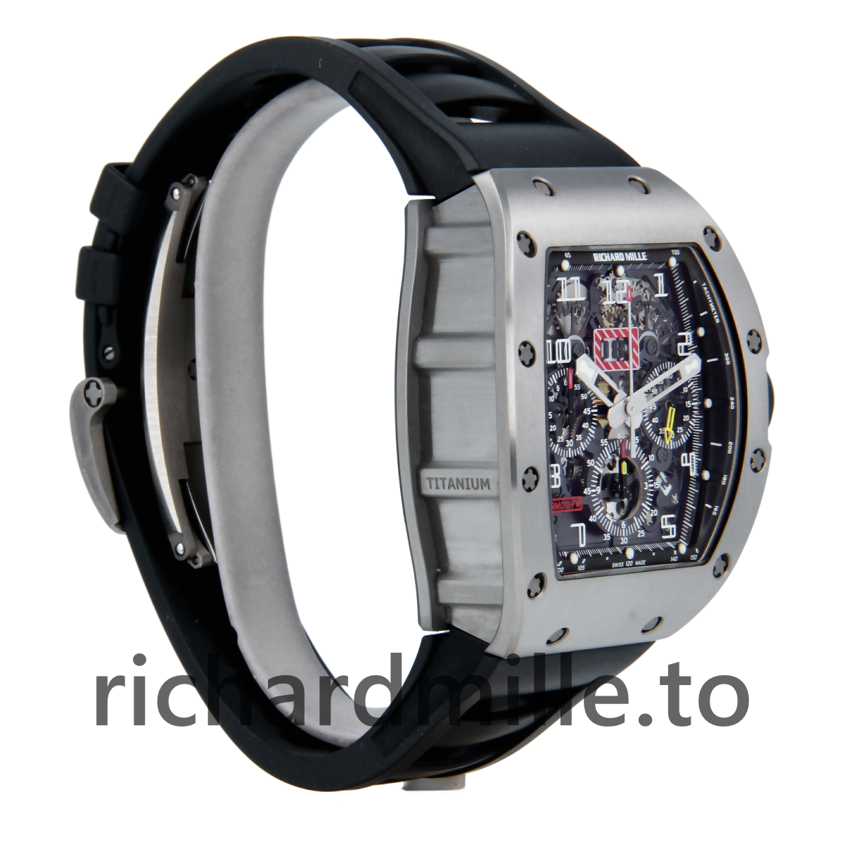 Richard Mille RM 011 FM Rubber Skeletonized Dial Watch