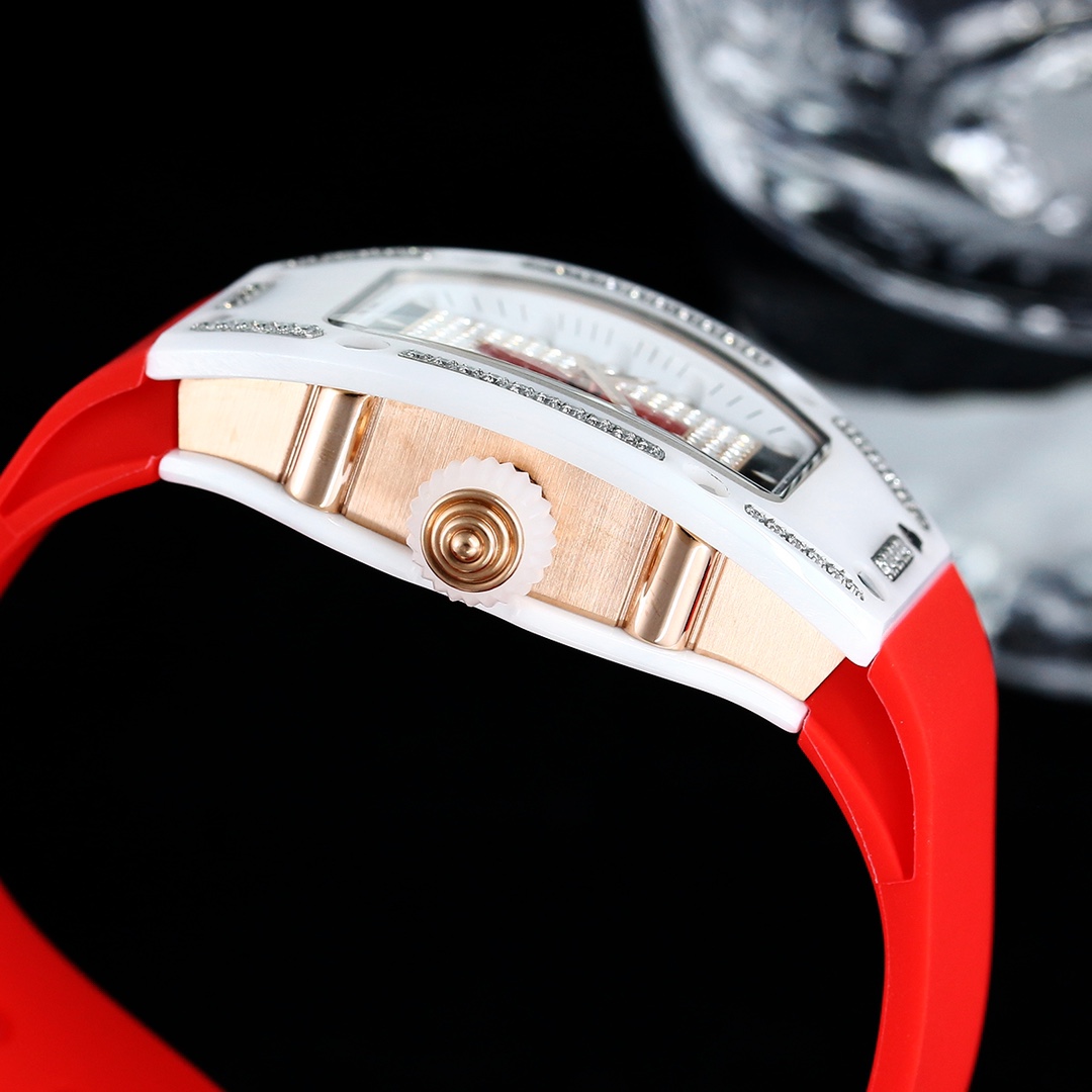 Replica Richard Mille RM07-01 Super Clone Watch with Ceramic & Diamond Design
