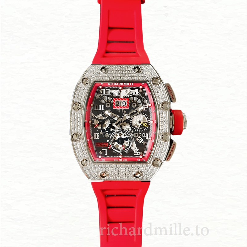 Richard Mille RM011 Mechanical Men Watch Rubber Band
