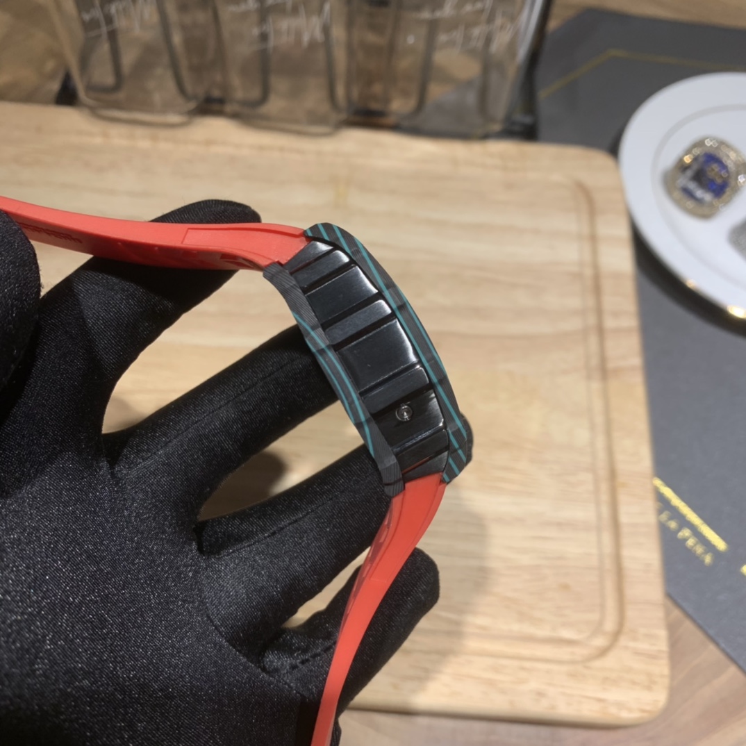 Richard Mille RM11-03 Ultimate Edition Super Clone Swiss Automatic Watch Carbon TPT Case Skeleton Dial Replica