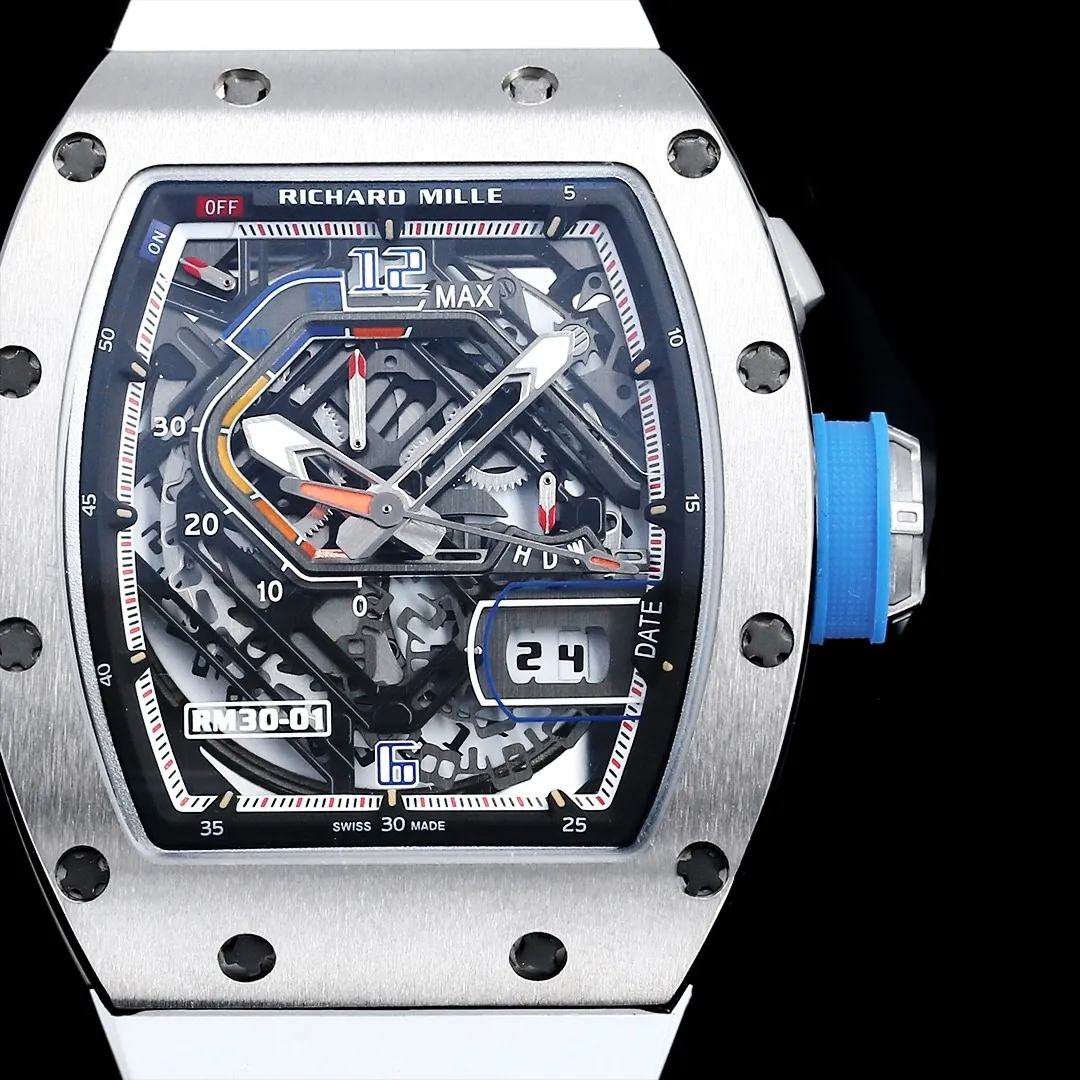 Richard Mille RM30-01 Titanium Automatic Skeleton Watch 40x50x16mm Replica Watch