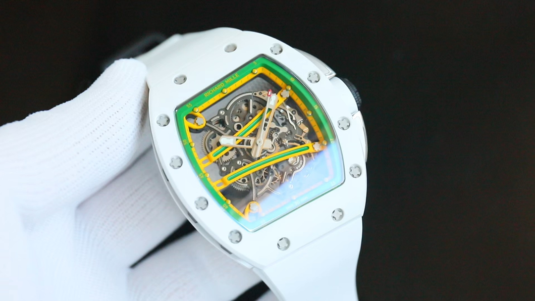 Best Richard Mille RM 61-01 Replica Yohan Blake Watch | Swiss Movement | Luxury Ceramic Carbon Fiber Design