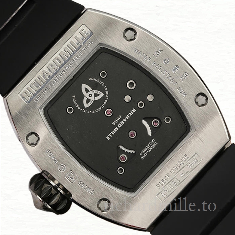 Richard Mille RM019 Hand Wind Men Rubber Band Watch