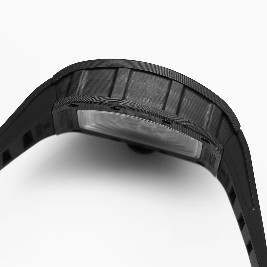 Replica Swiss RM055 Carbon Fiber Replica Watch – Skeleton Design