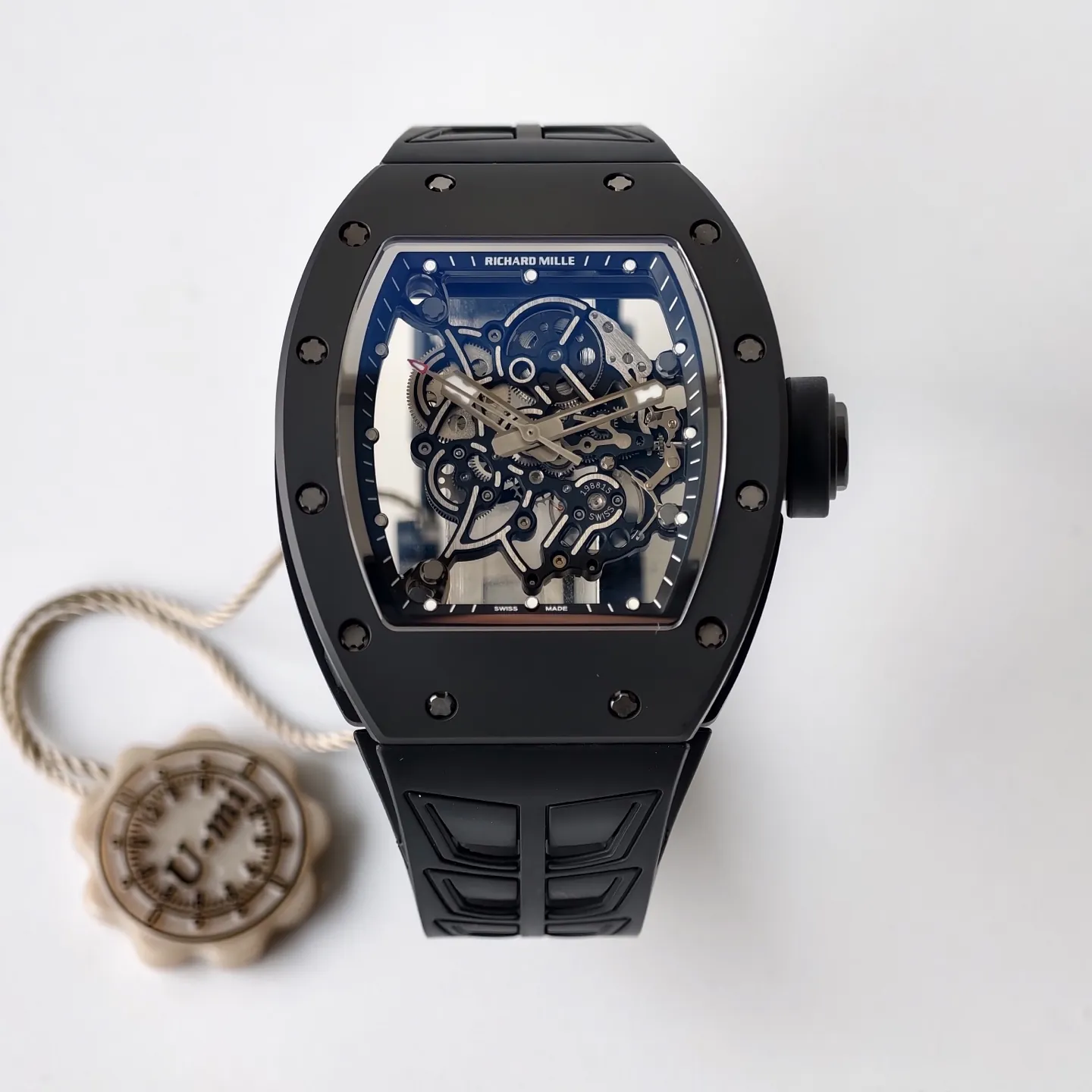 UMI Richard Mille RM 055 Bubba Watson Black Ceramic Skeleton RMUL2 Super Clone Watch