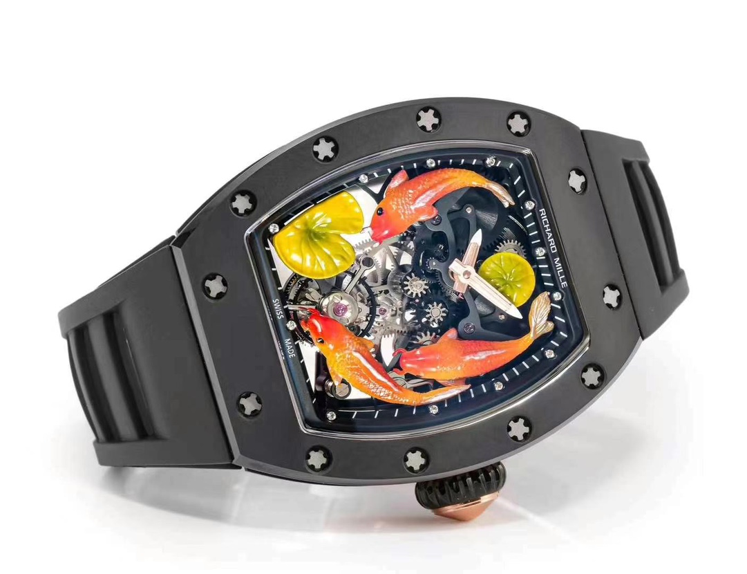 Richard Mille RM S10 Koi Tourbillon Replica Watch Limited Edition