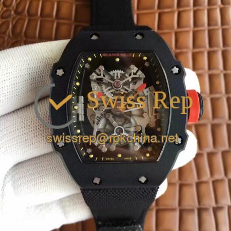 RM27-01 Rafael Nadal PVD Black Dial M9015