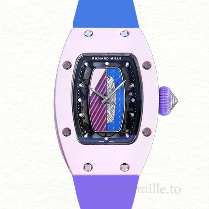 Richard Mille RM07-01 Automatic Ladies Transparent Dial Watch