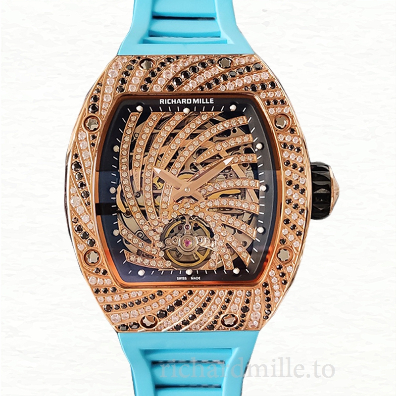Richard Mille RM51-02 Mechanical Ladies Rubber Band Watch