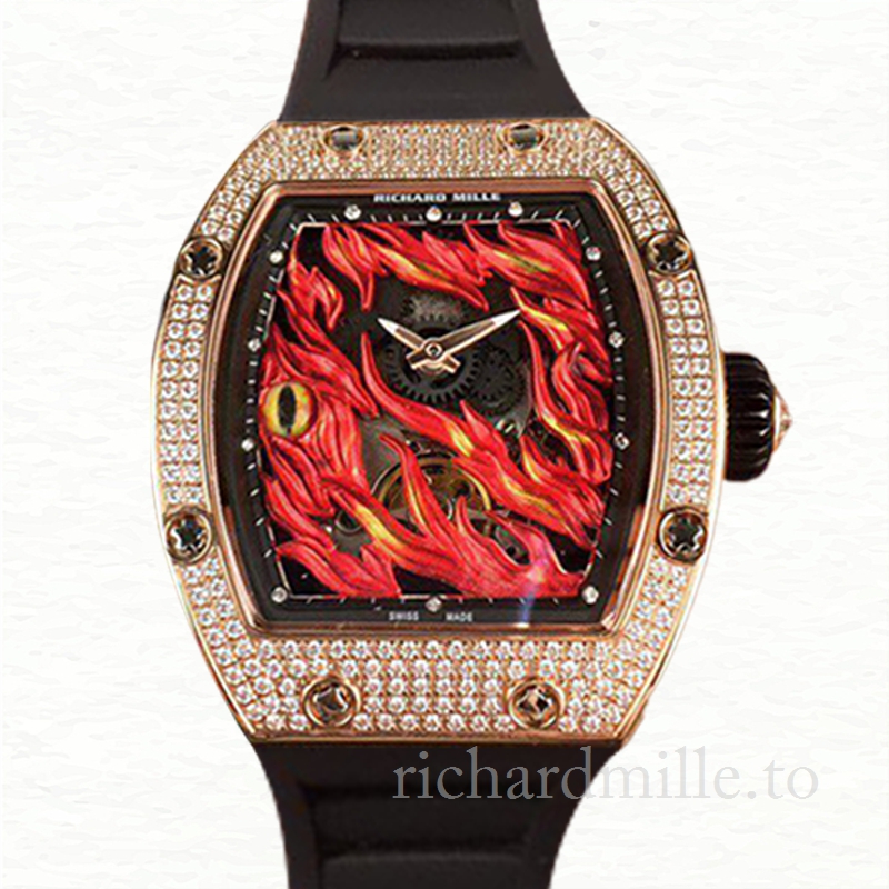Richard Mille RM26-02 Men Hand Wind Watch Diamond Bezel