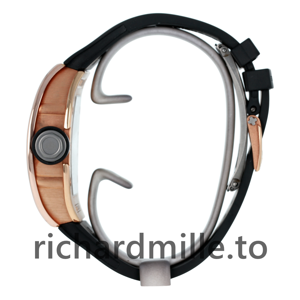 Richard Mille RM 010-AG RG Rubber Skeletonized Dial Watch