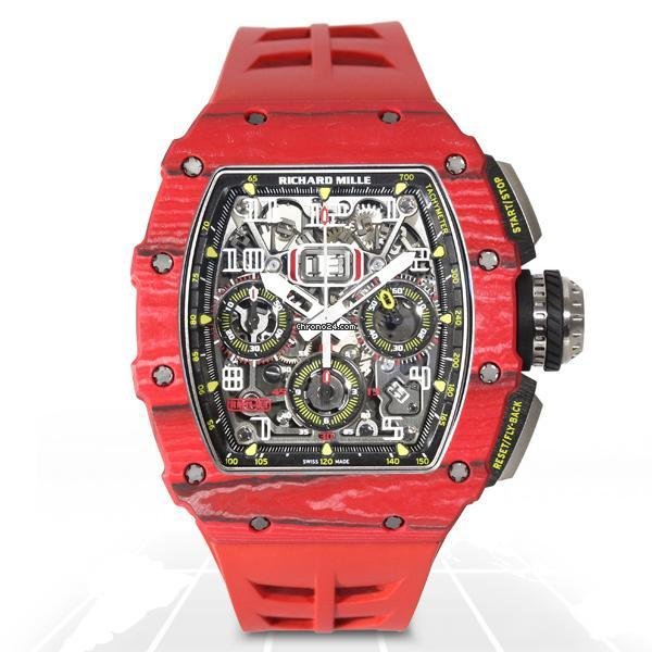 Richard Mille RM11-03 Red Quartz NTPT Automatic Flyback Chronograph