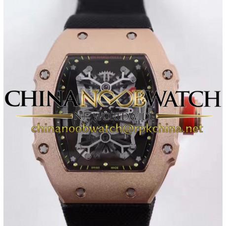 RM27-01 Rafael Nadal Rose Gold Black Dial M9015